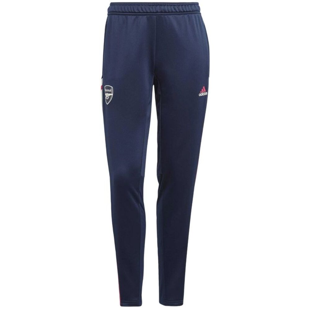 Adidas Womens/Ladies Arsenal FC Tapered Tracksuit Bottoms / Collegiate Navy